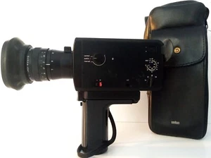 Braun Nizo S128 Super 8 Filmkamera und Original Etui in gutem Zustand - Bild 1 von 8