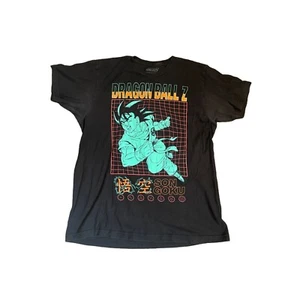 Rare Dragon Ball Z Anime T Shirt Goku Sayian Naruto TV Movie - Picture 1 of 3
