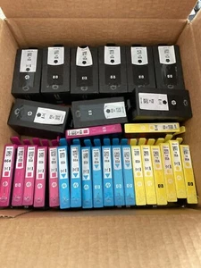 29 -HP Hewlett Packard 920 XL 920 puste wkłady atramentowe puste puste puste żółto-czarne-cyjan - Zdjęcie 1 z 2