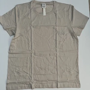 Victoria Secret Bling Logo T-Shirt beige/sand Gr. XL ** - Bild 1 von 7