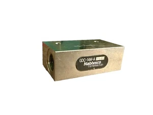 Nabtesco GDC-14M-A Shuttle Valve 73794557-01 - Picture 1 of 2