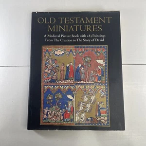 Old Testament Miniatures Medieval Picture Book 283 Paintings Creation To David - Picture 1 of 3