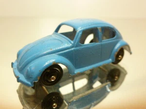 MARX VW VOLKSWAGEN BEETLE - BLEU L6.2cm RARE - GOOD CONDITION - 506 - Imagen 1 de 8