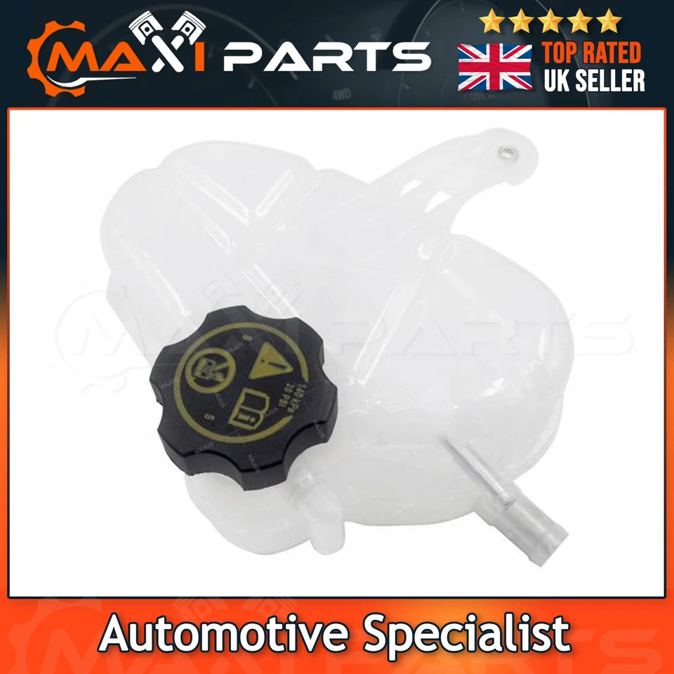 Vauxhall Corsa D 2006-2014 Radiator Coolant Expansion Header Tank Bottle + Cap - Image 1 of 1