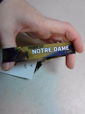 NCAA NOTRE DAME / STAR WARS KEY STRAP WRIST LANYARD KEY CHAIN NEW NWT - Image 1 of 2