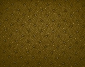 Civil War Reproduction Fabric By Half-Yard Sm Brown Floral on Dk Green Cotton #B - Picture 1 of 2