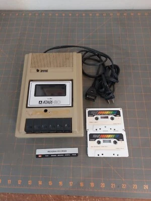 Cassette Grabadora Programa Atari 410 De Colección Para Piezas + Energy Czar Blackjack Foto 1 de 4