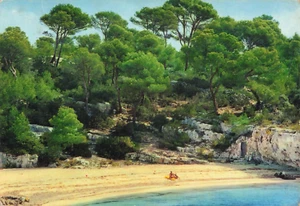 Postcard Spain Menorca Cala Turqueta Beach - Picture 1 of 2