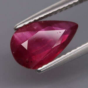 2.08Ct.UNHEATED! Best Color Natural Hot Red Ruby Winza,Tanzania