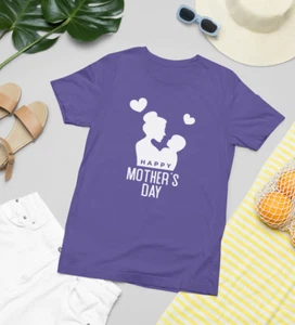 Happy Mother's Day T-shirt Family Events 2024 kids Mummy Celebration Gifts - Picture 1 of 22