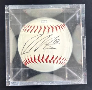 Dellin Betances SIGNED Baseball YANKEES Rare Auto w/ Cube - Picture 1 of 1