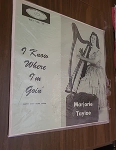 Marjorie Tayloe: I Know Where I’m Goin’ VTG LP Record Harpist & Ballad Singer - Picture 1 of 5
