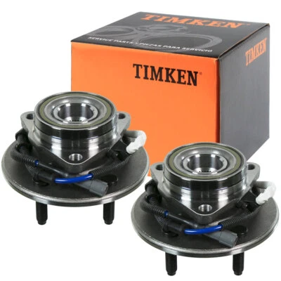 Juego de bujes de cojinetes de rueda delantera 4x4 TIMKEN 515029 para Ford F-150 2000 - 2003 5 tacos Foto 1 de 4