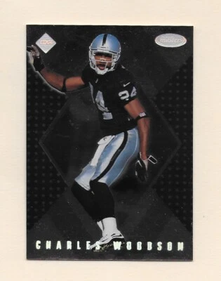 1998 Charles Woodson Edge Supreme Masters #336/5000 ROOKIE Raiders #S190 - Image 1 of 2