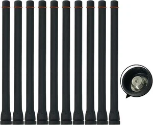 10 VHF Antenna for IC-F3 F11 F14 F15 F16 F33 F34 IC-F3023 IC-F3026 ICF3000 F3001 - Zdjęcie 1 z 9