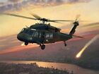 Zurückkehrendes Feuer [UH-60 Blackhawk] LEINWAND William S. Phillips 101st...