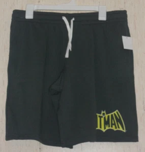 NEU MIT ETIKETT HERREN BATMAN DUNKELGRAU SCHLAF/LOUNGE SWEAT KURZ MIT TASCHEN GRÖSSE L - Bild 1 von 3