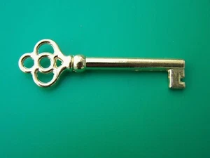 Antique Style Furniture Key Cabinet Lock Key Full Mortise Half Mortise Lock Key - Picture 1 of 1