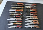 (lot Of 24) Tsa Confiscated Edc Manual Pocket Knives #111