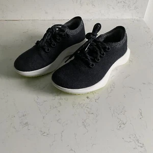 Allbirds Women’s Wool Dasher Mizzles Natural Black Sneakers Fall - Picture 1 of 10