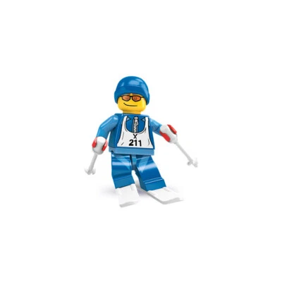 LEGO Series 2 Collectible Minifigures 8684 - Downhill Skier (SEALED) - Image 1 of 2
