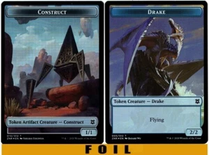1x MTG - CONSTRUCT \\ DRAKE TOKEN #10/05 - FOIL - Zendikar Rising - Bild 1 von 1
