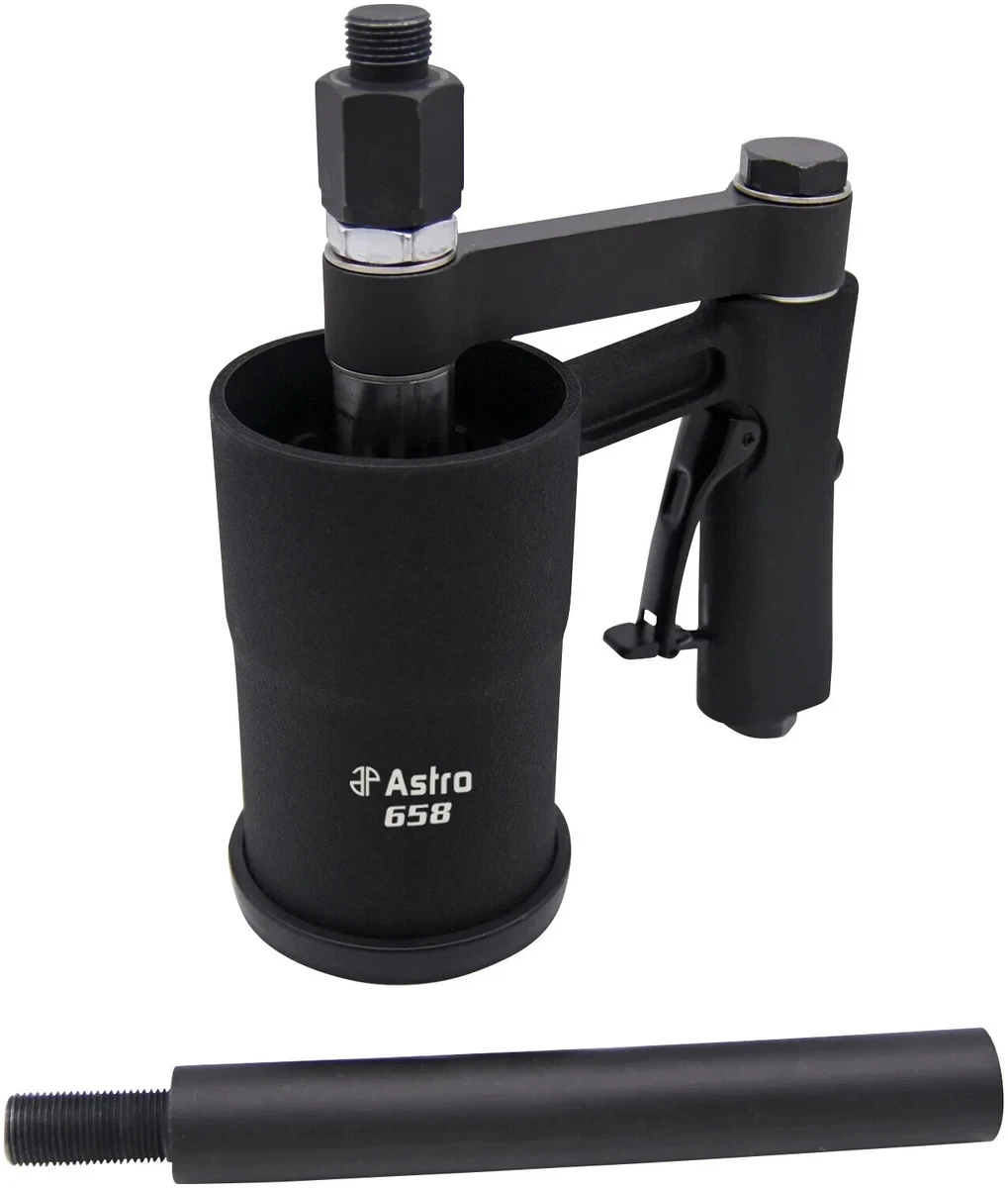 Astro Pneumatic 5-teiliges Schlagschrauber-Set – Mit Chrom-Schutzhülsen Für Felgen, Größen 17-21 Mm & Zoll