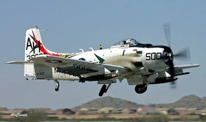Planes de portaaviones a escala/marina: Douglas AD-2 Skyraider de Cal Smith ganó el primer evento de los Nats - Imagen 1 de 5
