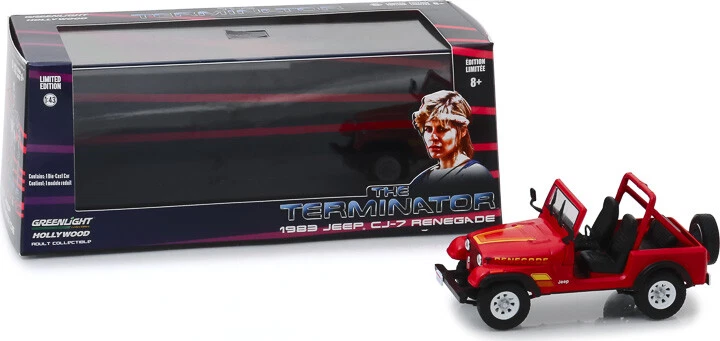 Il Terminator (1984) - Jeep CJ-7 Di Sarah Connor Greenlight 86533 1/43 - Immagine 1 di 1