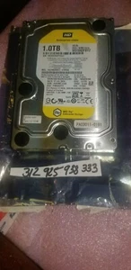 WD1003FBYZ-010FB0, DCM HARNNTJCAB, Western Digital 1TB SATA 3.5 Hard Drive - Picture 1 of 1