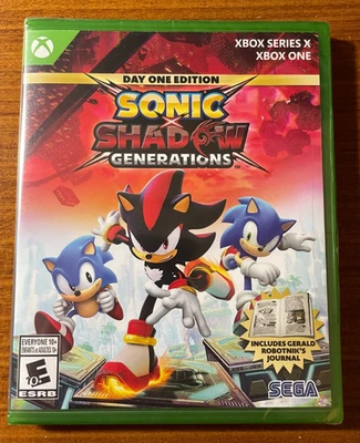 Sonic X Shadow Generations Day One Edition (Xbox Series X/Xbox One) New, Sealed - Image 1 of 2