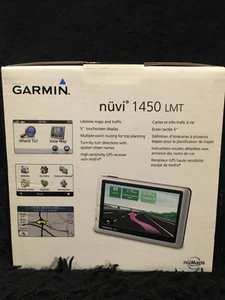 Garmin Nuvi 1450 5" Touch Screen Portable GPS - Picture 1 of 9