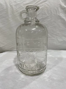 Bottiglia brocca vintage aceto Casa Bianca manico 1/2 gallone ottime condizioni! - Foto 1 di 6
