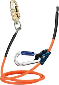 Kit Flipline Nucleo Filo Acciaio 1/2'' X 8FT Flipline per Albero Arrampicata Arborista Lan - Foto 1 di 6