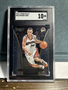 2015 Panini Select Courtside Stephen Curry 293 Short Print Rookie Image - SGC 10 - Picture 1 of 6