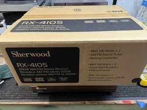 NEW Sherwood RX-4105 200W AM/FM Stereo Receiver NEW OLD STOCK NOS 105WPC - Picture 1 of 4