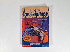Goosebumps Werewolf Skin #60 Book 1st Print RL Stine w/ fan club insert - Picture 1 of 6