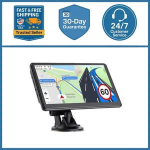 Auto LKW GPS Navigation 7 Zoll Touchscreen 2025 Karten gesprochene Richtung Öffnet... - Bild 1 von 9