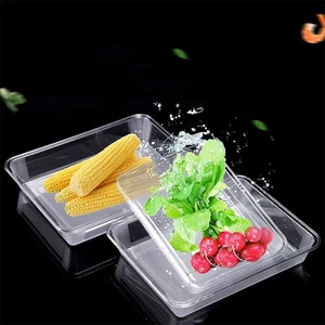 Food Savings Tray Storage Container Removable Platters Acrylic Rectangular - Picture 1 of 12