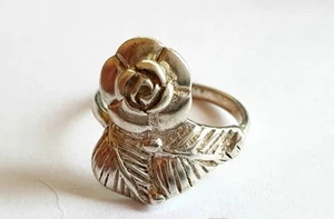 Vintage USSR Silver 875 Magic Super ring Antique Old - Picture 1 of 7