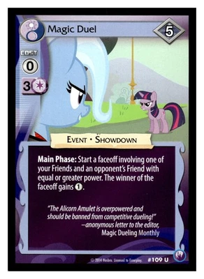 Magic Duel No109 2014 My Little Pony - Изображение 1 из 2