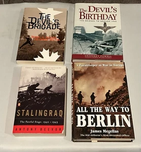 Book Lot - 4 Books - World War II, German, Russia Military.History / Stories - Picture 1 of 2