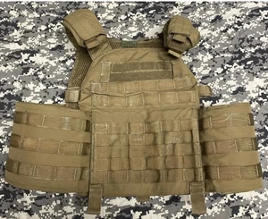 UKSF SAS WARRIOR ASSAULT SYSTEMS WAS COYOTE TAN DCS BASE PLATE CARRIER. LARGE. - Picture 1 of 12