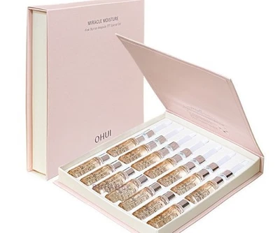 OHUI Miracle Moisture Pink Barrier Ampoule 777 Special Set ( 7g x 14pcs)/NO.1 - Image 1 of 4