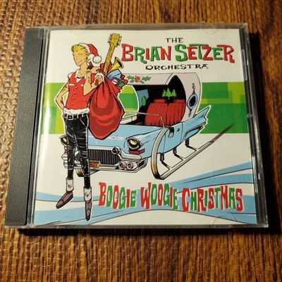 The Brian Setzer Orchestra - Boogie Woogie Christmas CD 2002 Swing Surfdog - Image 1 of 3