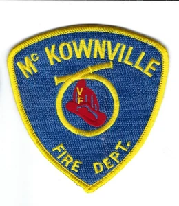 *Rarität* McKownville (Albany County) NY New York Freiwillige Feuerwehr patch - Bild 1 von 1