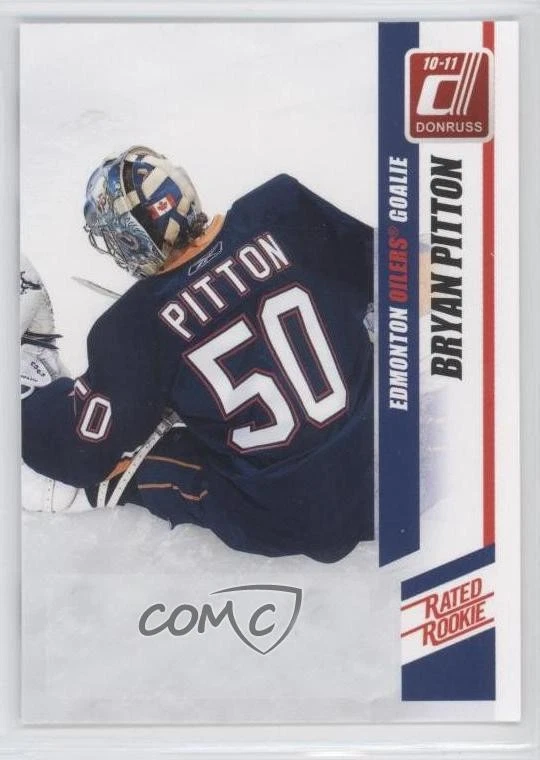 2010-11 Donruss Rated Rookie Bryan Pitton (White Box) #276 Rookie RC - Image 1 of 2