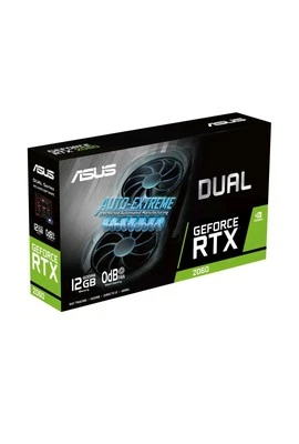 ASUS Dual GeForce RTX 2060 EVO OC 12GB GDDR6 Graphics Card - VR Ready - Used - Image 1 of 4