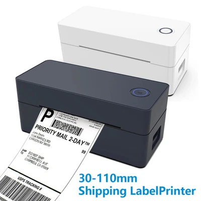 Mini Bluetooth Thermal Label Printer 4X6 inch Small Shipping Label Printer NEW - Image 1 of 4