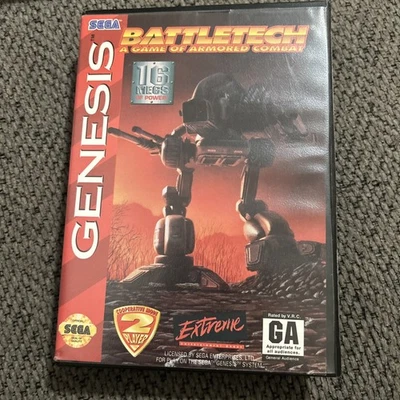 BattleTech: A Game of Armored Combat (世嘉 Genesis, 1994) — 第 1/3 张图片